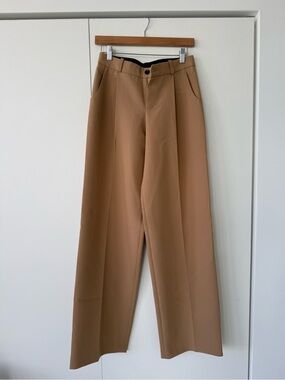 YULIA WAVE low rise Wide-Leg trousers, S